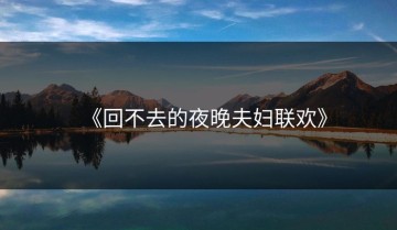 《回不去的夜晚夫妇联欢》